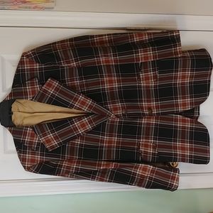 Vintage Men's Plaid Jacket,
